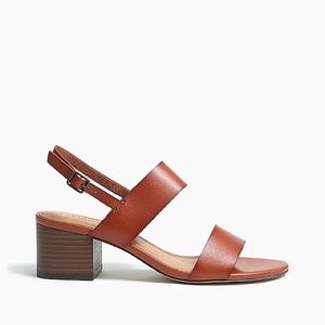 Low block-heel sandals